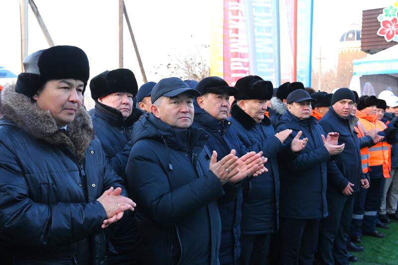 В Казалинском районе введён в эксплуатацию мост через железную дорогу