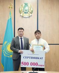 ТУРКЕСТАН: НАГРАЖДЕНЫ ПОБЕДИТЕЛИ ЮНОШЕСКИХ АЗИАТСКИХ ИГР