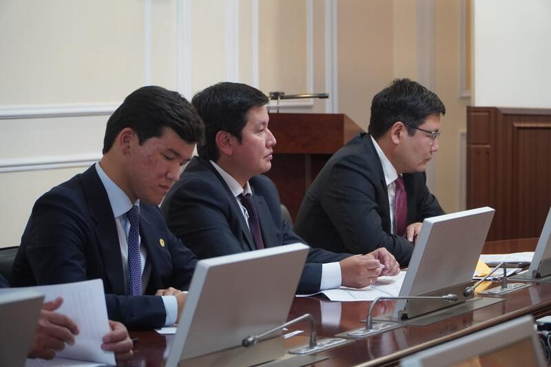 Марат Ахметжанов встретился с руководством Банка развития Казахстана