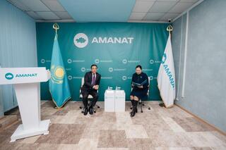 Реализацию Дорожной карты обсудили члены фракции «Amanat»