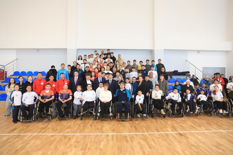 В Актобе открылся современный инклюзивный спортивный комплекс