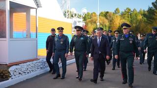 Рабочая поездка Главы МЧС Казахстана в Иркутскую область