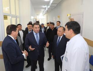 ТУРКЕСТАН: В САРЫАГАШЕ ОТКРЫЛАСЬ НОВАЯ ВРАЧЕБНАЯ АМБУЛАТОРИЯ