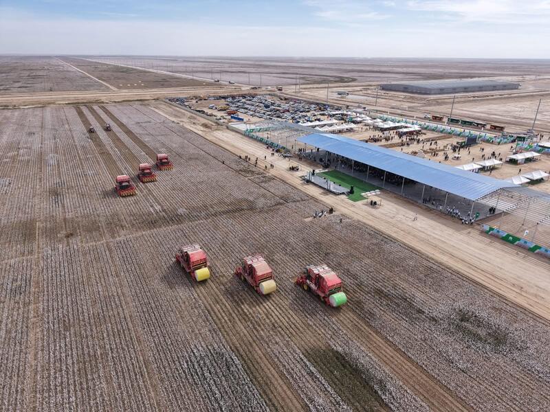 В ТУРКЕСТАНЕ РАЗВИВАЕТСЯ ХЛОПКОВО-ТЕКСТИЛЬНЫЙ КЛАСТЕР ПОЛНОГО ЦИКЛА