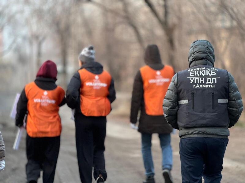 В Алматы более 3 тыс. волонтеров участвуют в проекте «НаркоСтоп»