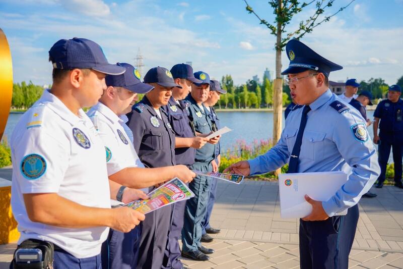 В Астане прошел профилактический рейд по поддержанию чистоты в общественных местах