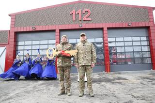 Чингис Аринов открыл первый в Казахстане пожарно-спасательный комплекс нового формата