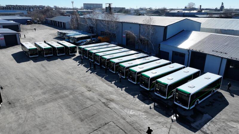 Автопарк Костаная обновлён на 81%