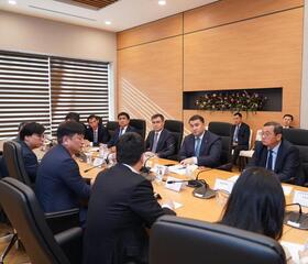 ПЕРЕГОВОРЫ ПО ОТКРЫТИЮ ПРОИЗВОДСТВ В ТУРКЕСТАНСКОЙ ОБЛАСТИ ПРОДОЛЖИЛИСЬ