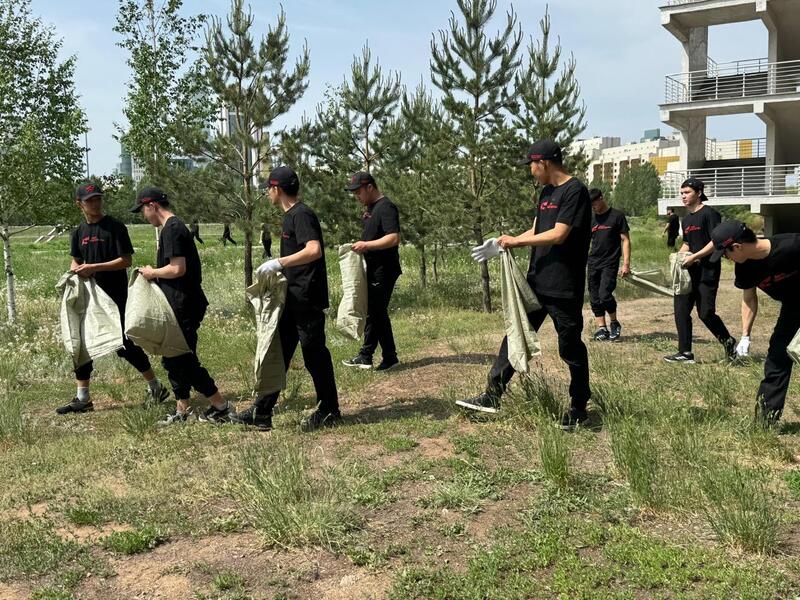 Чистый двор и здоровый образ жизни: в столице стартовал проект «Жаттығу»