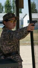 Студенты ЕНУ показали хорошую огневую выучку на учебно-полевых сборах