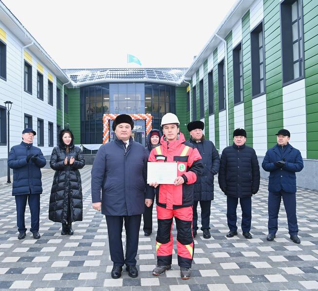 В селе Жаланаш Аральского района сдана в эксплуатацию школа на 150 мест
