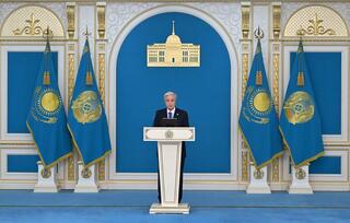 Глава государства запустил вторую линию железной дороги Достык – Мойынты