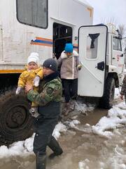 В Западно-Казахстанской области продолжается противопаводковая работа