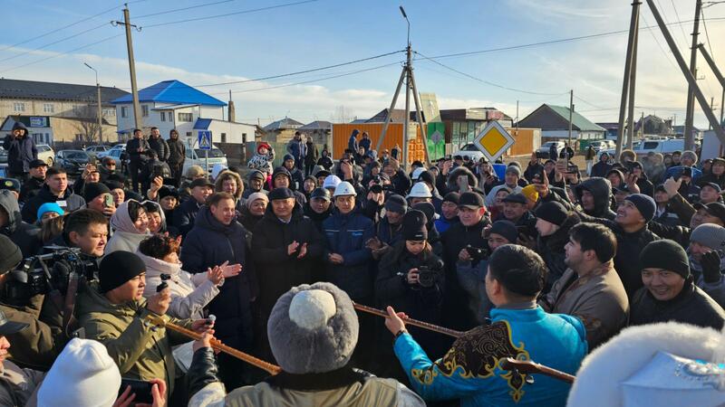 В село Коянды подали газ