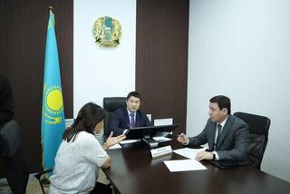 Нурдаулет Килыбай принял граждан по личным вопросам