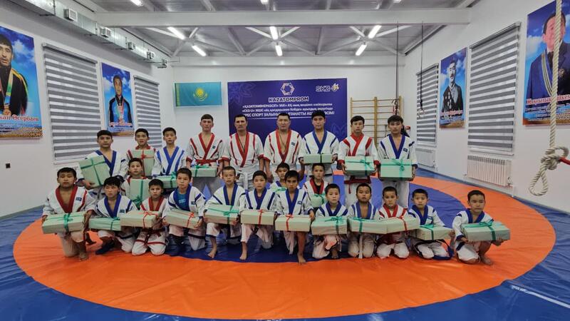 В селе Кейден сдан в эксплуатацию новый зал борьбы