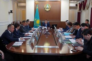 Аким области заслушал доклад о деятельности АО «СПК «KOKSHE»