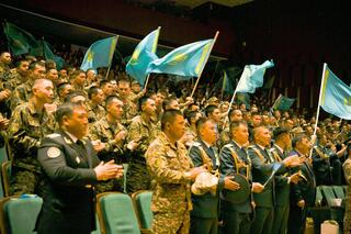 В Уральске прошло торжественное собрание, посвященное Дню защитника Отечества