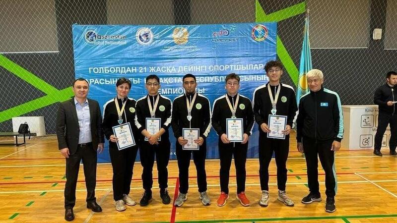 Карагандинцы стали чемпионами Казахстана по голболу  