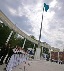 В Павлодаре торжественно отметили День государственных символов