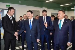 В г.Кокшетау Генеральный Прокурор открыл здание спортивного комплекса «Көкше Арена»