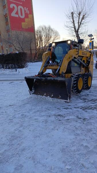 Снегопад в Астане: более 1700 единиц спецтехники задействованы в уборке снега в Астане