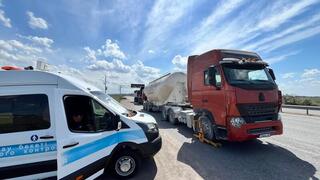 «Внимание! Тяжеловесное автотранспортное средство!»: в Карагандинской области усилен контроль на дорогах