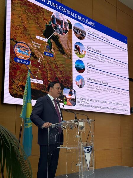 Делегация Жамбылской области провела переговоры во Франции по развитию инвестиционного сотрудничества