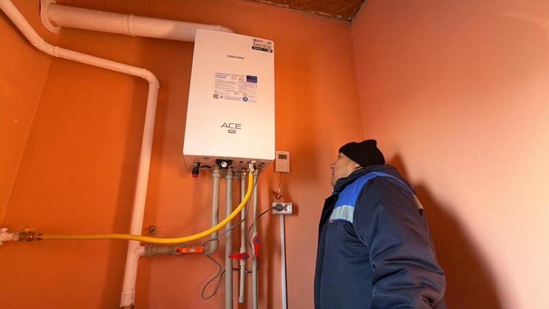 100 км газовых сетей: Караоткель Целиноградского района подключили к голубому топливу раньше срока
