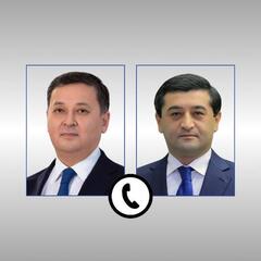 Главы МИД Казахстана и Узбекистана провели телефонный разговор