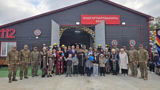 В Казахстане открыт 282-й добровольный противопожарный пост «Ауыл құтқарушылары»