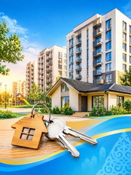 ТҮРКІСТАН ОБЛЫСЫНДА ХАЛЫҚТЫ ТҰРҒЫН ҮЙМЕН ҚАМТУ ЖҰМЫСТАРЫ ЖАЛҒАСЫП ЖАТЫР