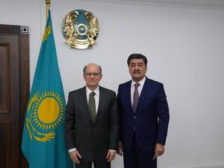Встреча министра экологии и природных ресурсов РК с Послом Бразилии и представителями экологических инициатив
