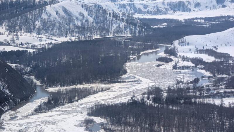 Авиаконтроль с воздуха: техника авиаподразделения при акимате помогает держать паводки под контролем в ВКО