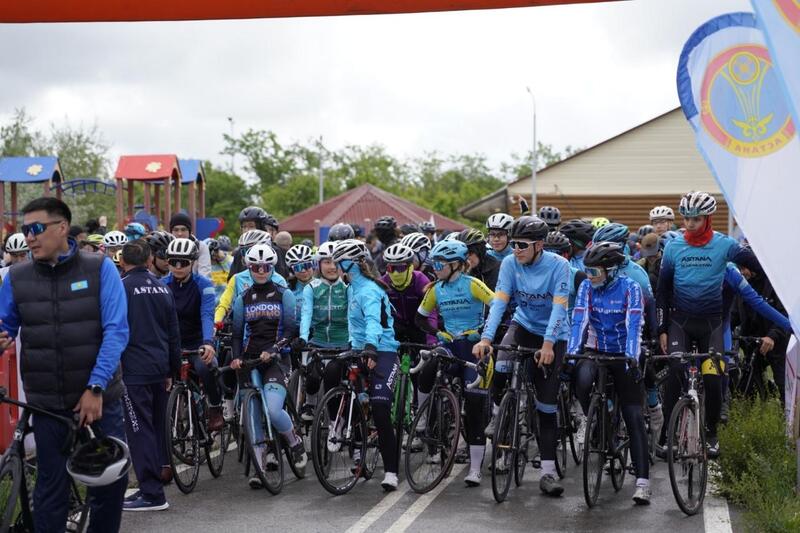 «Астана - город без наркотиков»: в столице прошел массовый велопробег