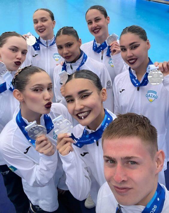 Карагандинские спортсмены завоевали 11 медалей на первом этапе Кубка мира по артистическому плаванию