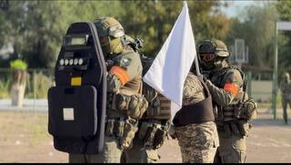 В Западно-Казахстанской области проведено тренировочное занятие по совершенствованию навыков ведения переговоров