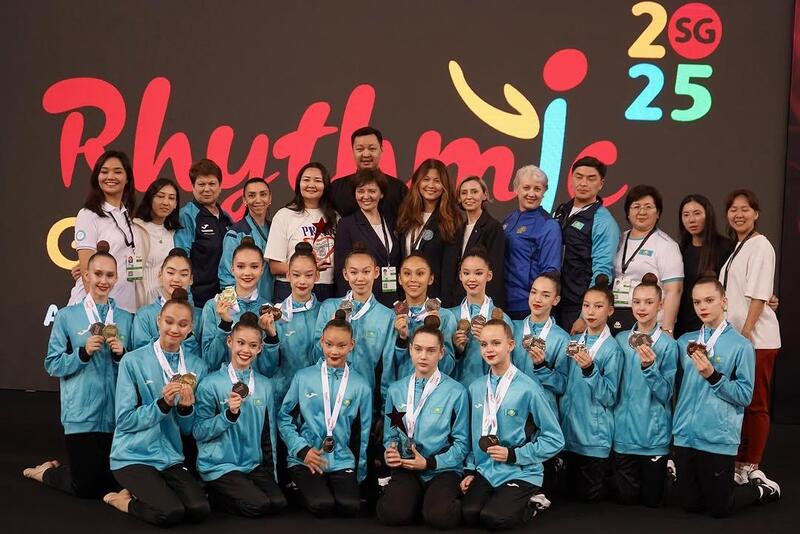 Столичные гимнастки завоевали 11 медалей на чемпионате Азии