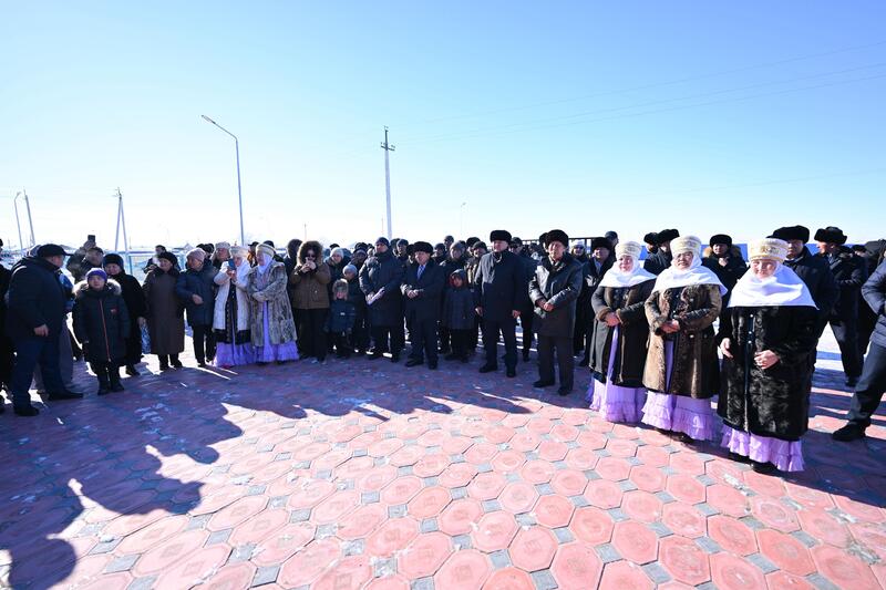 В селе Екпин открылся современный спортивный комплекс