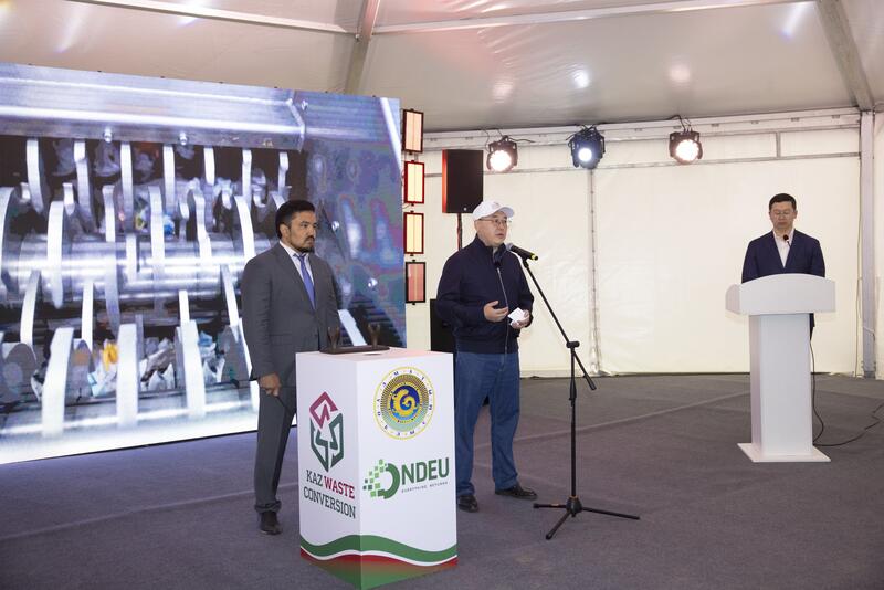 В Алматинской области дан старт строительству экологического индустриального объекта