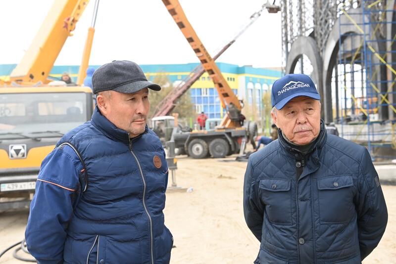 Ход строительства под контролем