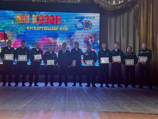 Торжественное мероприятие в честь 30-летия Дня спасателя