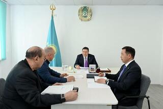 Аким области провел личный прием граждан