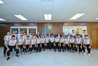 Глава региона встретился с командами «Елімай» и «Елімай-М»