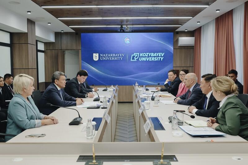 Kozybayev University и Nazarbayev University расширяют сотрудничество в сфере образования и науки