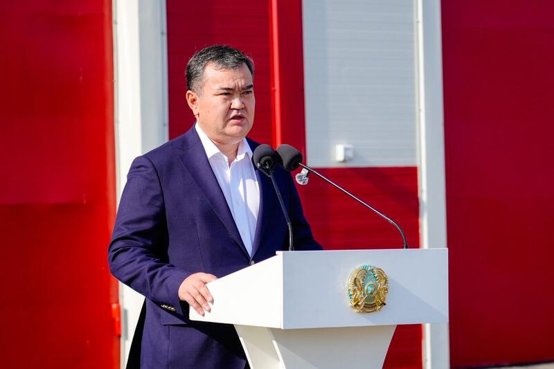 Пожарное депо открыли в Астане