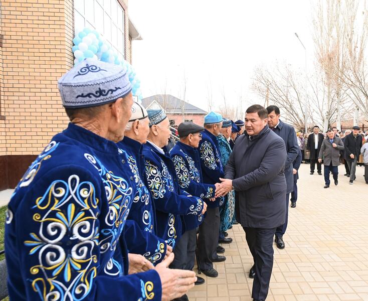 В селе Бестам Шиелийского района открылся клуб на 150 мест