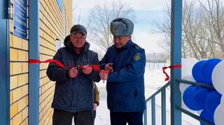 Новый полицейский пункт открыт в области Абай