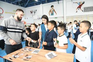 В Астане прошла первая ярмарка спортивных школ